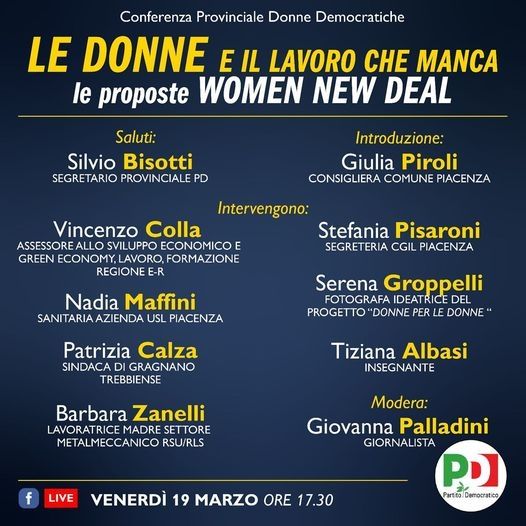 Le Donne e il Lavoro che manca