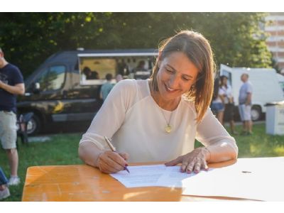 Katia Tarasconi firma l'appello