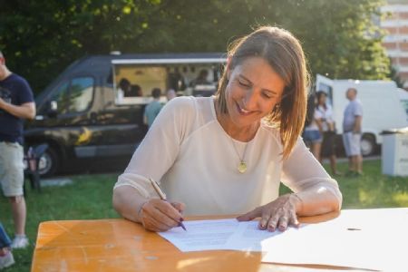 Katia Tarasconi firma l'appello